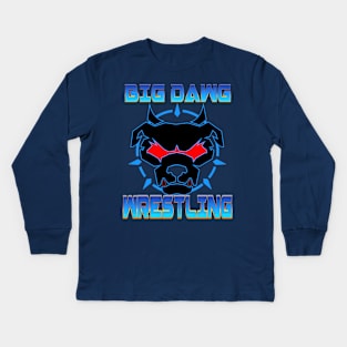 BIG DAWG WRESTLING Kids Long Sleeve T-Shirt